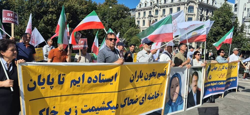 Oslo Protest Condemns Imminent Executions in Iran, Backs Maryam Rajavi’s Third Option