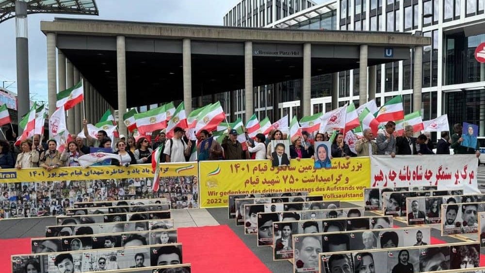 Cologne, Sept 13, 2025: Iranians Rally on 3rd Anniversary of 2022 Uprising