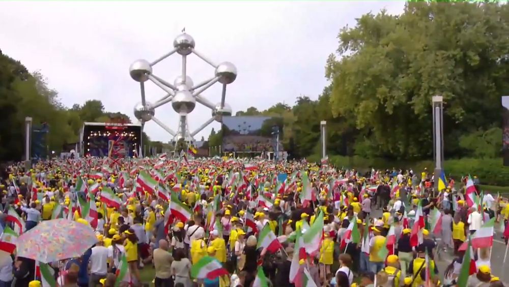 Tens of thousands gathered in Brussels for the Free Iran 2025 Rally, backing the NCRI and Maryam_Rajavi’s 10-point plan.