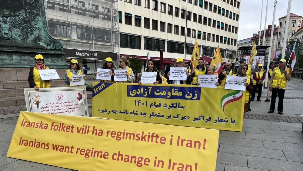 Gothenburg Rally Highlights Iranian Resistance, Calls for Overthrow of Mullahs’ Regime