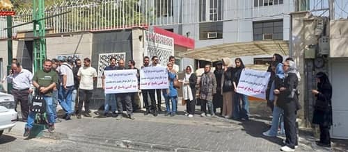 Parand – Homebuyers of Mehr Housing project rally against delays and fraud, September 22, 2025