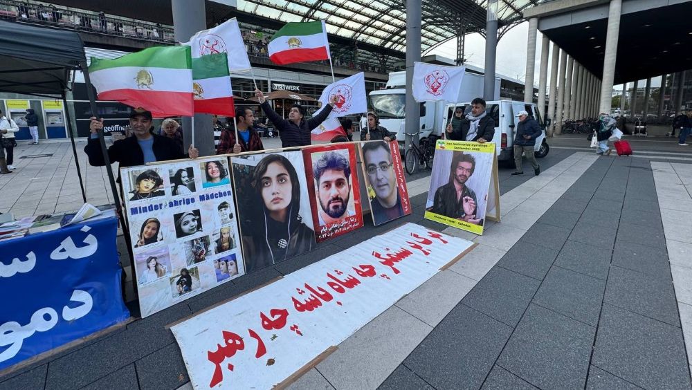 Cologne Rally Honors Zahedan Bloody Friday, Condemns Executions in Iran