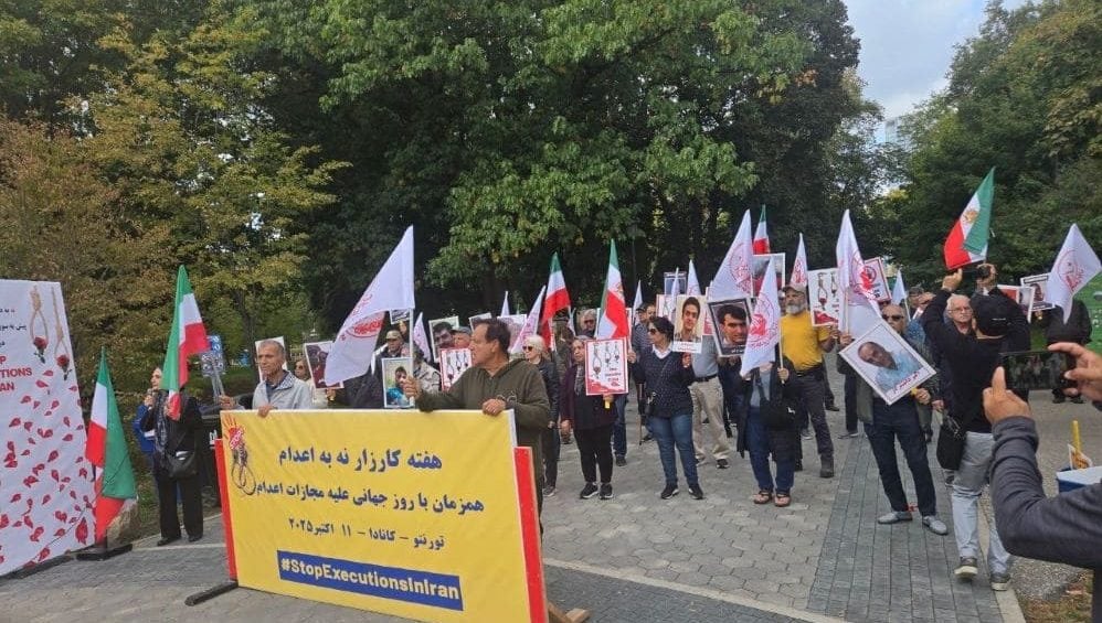 Rally in Toronto Urges End to Iran’s Executions and Freedom for Political Prisoners