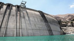 Karaj Dam, northwest of Tehran, where local reports alleged the discovery of dozens of bound bodies as water levels fell