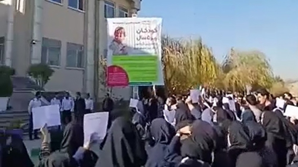 Third day of protests by nurses in Mashhad (November 12, 2025)