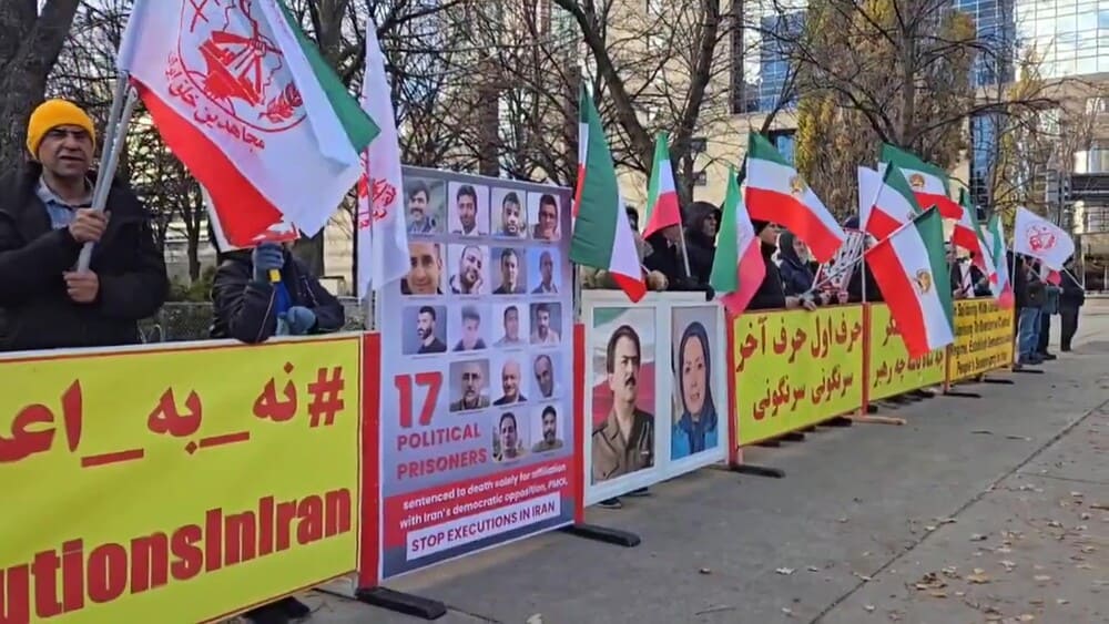 Toronto Rally Calls for an End to Executions and Holding the Iranian Regime Accountable for Its Crimes