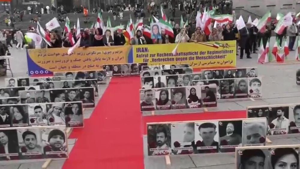 Iranians Rally in Cologne to Honor Iran’s November 2019 Uprising and Demand Regime Change