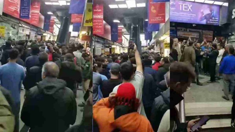 Protests in Tehran Bazaar (December 28, 2025)