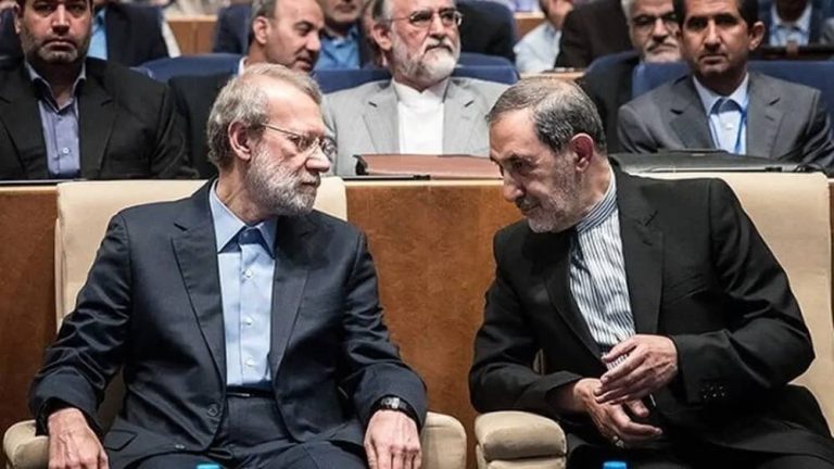 Ali Larijani and Ali Akbar Velayati