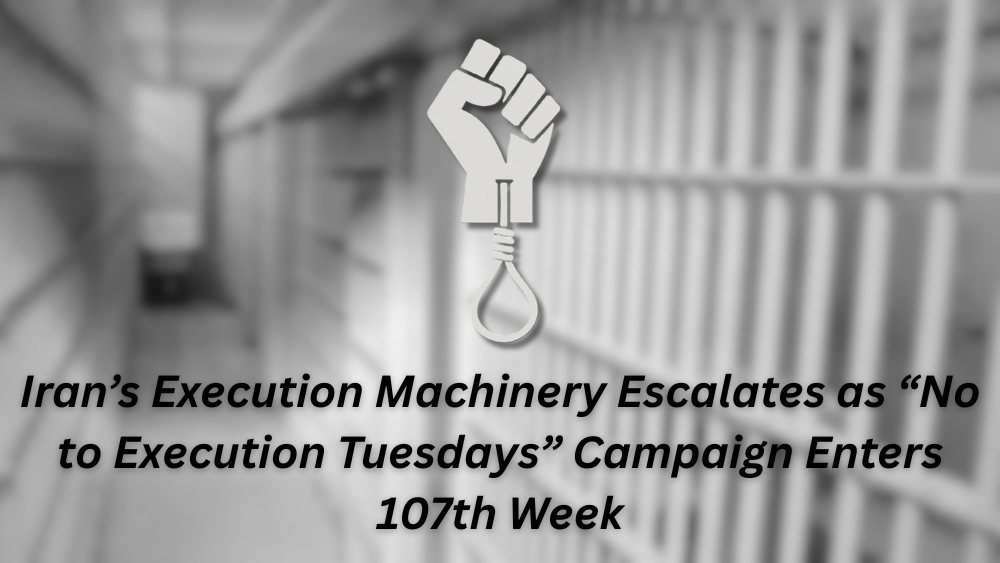 ‘No to Execution Tuesdays’ Campaign Enters 107th Week
