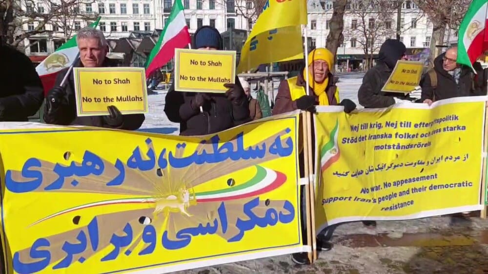 Malmö — MEK Supporters Rally in Support of Iran Uprising, Call for an End to Executions