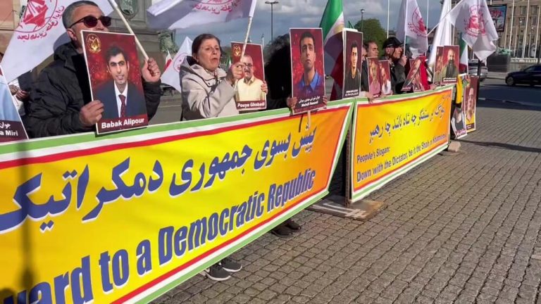 MEK Supporters in Stockholm Condemn Executions, Call for Decisive Swedish Action Against Iranian Regime