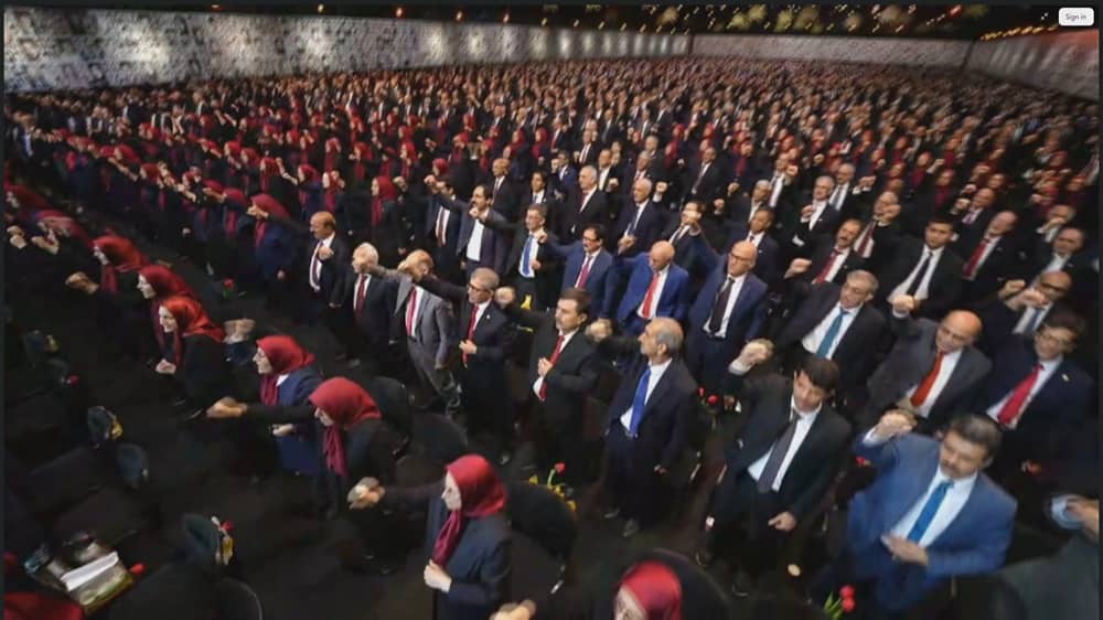 On June 20, 2026, residents of Ashraf 3 in Albania participated in the Free Iran 2026 World Summit via video link
