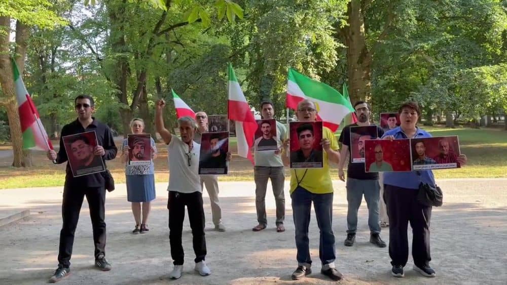 July 29, 2026 – NCRI supporters held a rally in Munich, Germany, to protest the Iranian regime’s ongoing executions of political prisoners