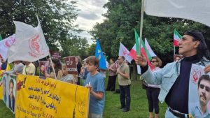July 29, 2026 – NCRI supporters in Norway, gathered outside the Iranian regime’s embassy in Oslo to condemn the executions of political prisoners and protesters in Iran