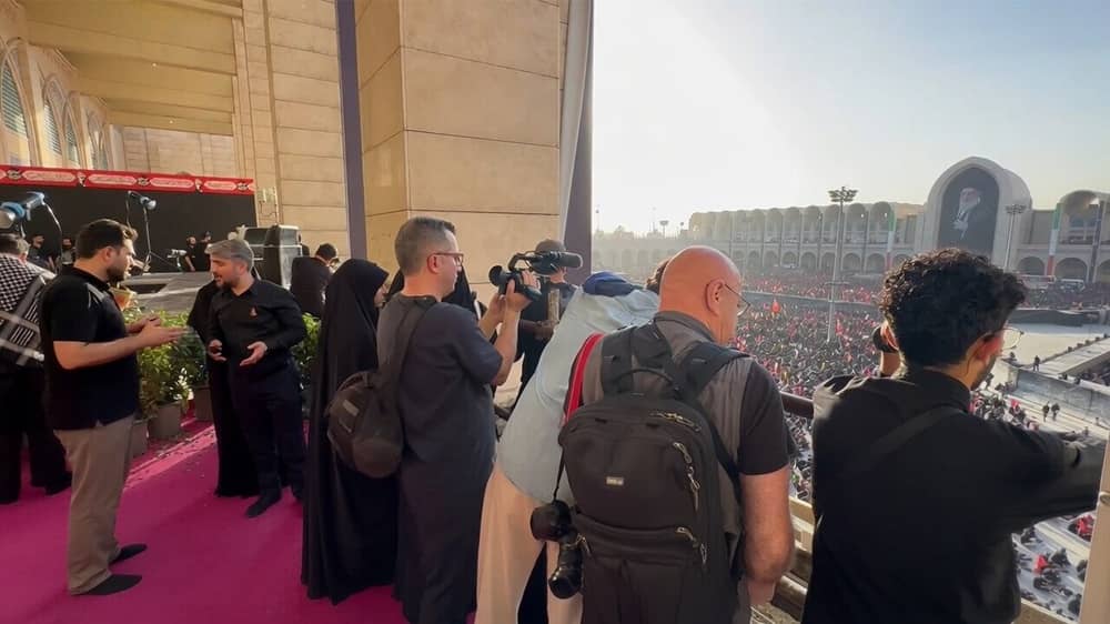 July 2026 – The Iranian regime imports foreign media crews to Ali Khamenei's burial theatrics, turning the event into a carefully orchestrated spectacle to project strength