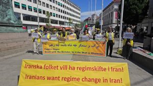 NCRI supporters in Gothenburg, Sweden, held a rally on July 11, 2026, calling for the establishment of a free and democratic republic in Iran