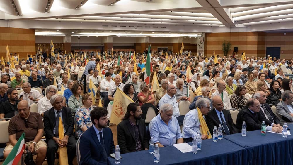 July 16, 2026—Thousands of Iranians and supporters gathered in Rome, Italy, to support a democratic republic in Iran