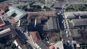 Aerial view of Rudsar Prison, Iran