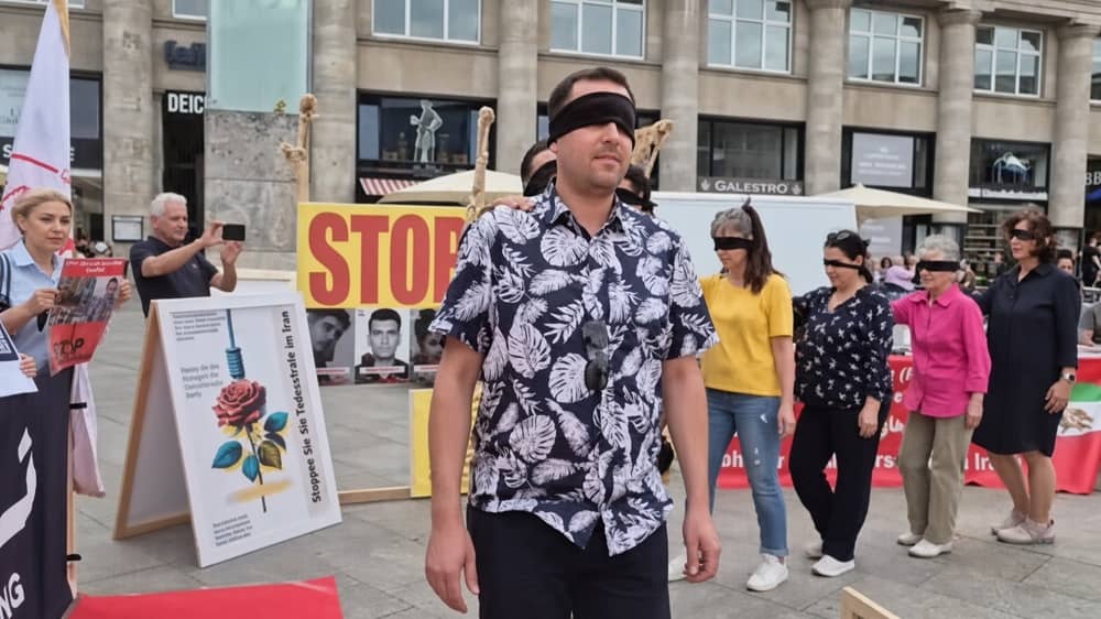 Cologne Rally Demands Action to Stop Executions of Iranian Political Prisoners