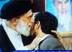 Khemenei receiving Ahmadinejad Khemenei receiving Ahmadinejad