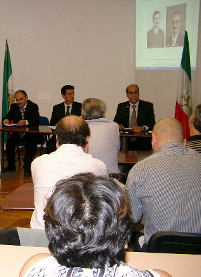 Mahmoud Hakamian (left) and Dr. Sanabarq Zahedi (right) Mahmoud Hakamian (left) and Dr. Sanabarq Zahedi (right)