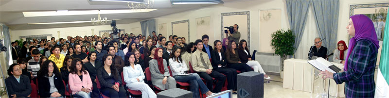 Maryam Rajavi addressing young Iranians on the occasion of Iranian new school year Maryam Rajavi addressing young Iranians on the occasion of Iranian new school year