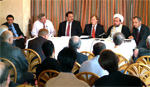 From left: Hossein Abedini, Brian Binley, Abdullah Jabouri, David Amess, Jalal Ganjei and Naser Razi From left: Hossein Abedini, Brian Binley, Abdullah Jabouri, David Amess, Jalal Ganjei and Naser Razi