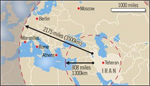 Iran missile range Iran missile range