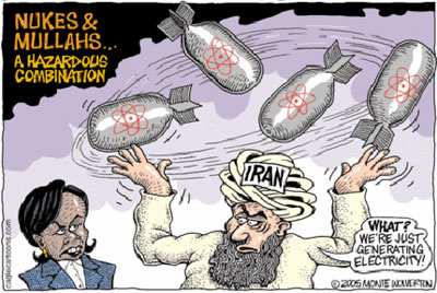 nukes-mullahs Iranians in fear of fear