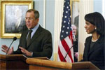 Rice: U.S., Russia Discussing Iran Nukes Rice: U.S., Russia Discussing Iran Nukes