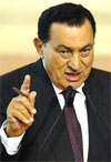 Egypt's Mubarak warns of Iraq civil war, Iran influence Egypt's Mubarak warns of Iraq civil war, Iran influence