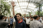 Student-protest-Tehran-2 Iran: Azeri students protest