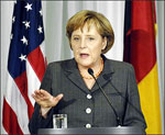 merkel-1 Germany's Merkel calls for unity on Iran