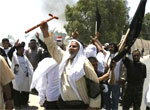 Basra-embassy-attack2 Iraqi crowd attack Iran regime consulate in Karbala