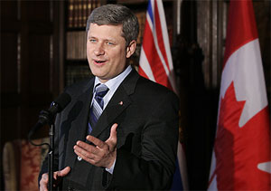 canada-pm-harper-stephen Canadian - Prime Minister calls for arrest of Iran's chief prosecutor in Geneva