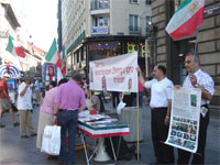 Austria-demo-July10 Solidarity with Iranian students