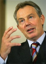 blair-oct-11 Blair urges quick response from Iran over nuclear offer
