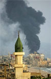 lebanon Iran blamed as Lebanon battle broadens
