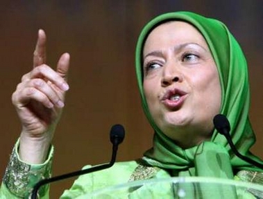Maryam Rajavi delivers a speech at a meeting in Paris - Photos