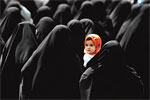 Women-chador-TIME Iran's hard line begins at home
