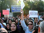 Iran : Womenââ¬â¢s protest in Tehran suppressed Iran : Womenââ¬â¢s protest in Tehran suppressed