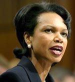 Rice confident of U.N. action on Iran Rice confident of U.N. action on Iran