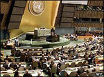 UN The world body approves draft resolution expressing serious concern about human rights situation in Iran