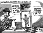 Iran-Elections- Iran's electoral travesty