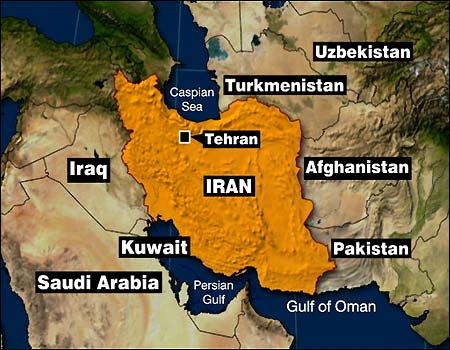 Iran-map