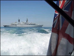 britishnavy Opposition group claims Ayatollah Khamenei ordered capture of seized British sailors