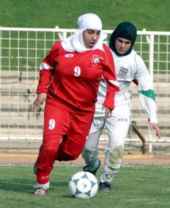 iran_women_football Women's football in Tehran