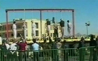 public-hanging-mass-2 Mullahs' regime hanged eight more today