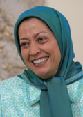 Maryam Rajavi, leader of the Iranian opposition, the National Council of Resistance of Iran Maryam Rajavi, leader of the Iranian opposition, the National Council of Resistance of Iran